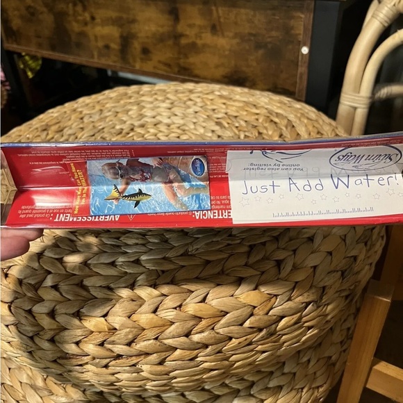 SWIM WAYS RAINBOW REEF RAZOR RAY Black Ray POOL  TOY  #12500  NEW - Picture 4 of 5